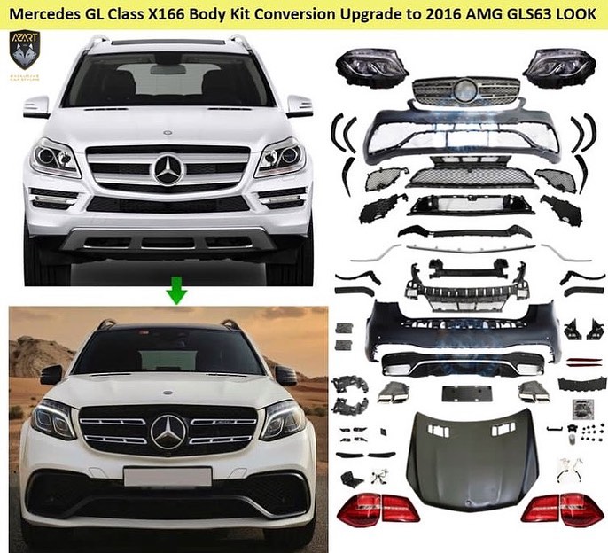 Facelift Body kit Mercedes GLS